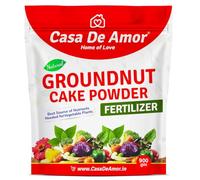 De Amor Groundnut Cake Organic Fertilizer | Natural Source of Nitrogen for Healthy Plant Growth | Ideal for Home & Outdoor Gardening | 900 gm