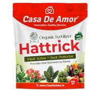 De Amor Hattrick All-Purpose Organic Plant Food | 3-in-1 Action for Strong Roots, Immunity & Vital Nutrients | For Vegetables, Fruits & Flowers | 900 gm