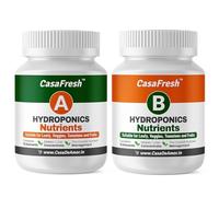 De Amor Hydroponic A & B Nutrients- Suitable for Leafy, Veggies, Tomatoes and Fruits, Solid Mixture | Contains 15 Elements, Makes 200 Liter Solution, Balanced Plant Nutrition for Hydroponics