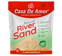 De Amor Natural River Sand | Aquarium Sand Substrate | Pure Organic Plants Soil Mix Additive Adenium Cactus Succulent Bonsai | Use in Havan Pujan | Home Decor | Crafts (900 gm)