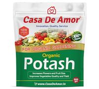 De Amor Organic Potashfor Gardening, Enhance plant growth & productivity, Boost your garden's potential naturally (900 gm)