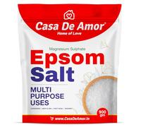 De Amor Premium Epsom Salt for Soothe Muscles, Rejuvenate Skin, and Boost Plant Growth, Body to Soak, Refresh & Garden (900 gm)