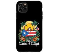De Aquí Como el Coquí Puerto Rican Pride Design Case for iPhone 11 Pro Max
