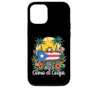 De Aquí Como el Coquí Puerto Rican Pride Design Case for iPhone 12/12 Pro
