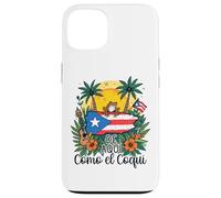 De Aquí Como el Coquí Puerto Rican Pride Design Case for iPhone 13