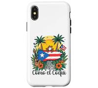 De Aquí Como el Coquí Puerto Rican Pride Design Case for iPhone X/XS