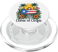 De Aquí Como el Coquí Puerto Rican Pride Design PopSockets PopGrip for MagSafe