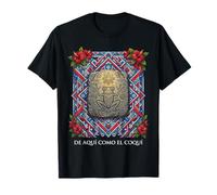 De Aquí Como El Coquí Taino Frog Hispanic Heritage T-Shirt