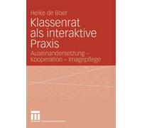 de Boer - Klassenrat als interaktive Praxis - New paperback or softbac - X555z