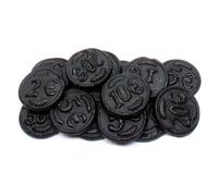 De Bron Sugar Free Liquorice Coins 1kg by The Gourmet Sweet Company