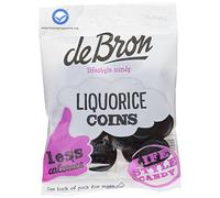De Bron Sugar Free Muntendrop Liqroice Coins (Pack of 6)