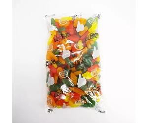 De Bron Sugar Free Wine Gums 1Kg - Gluten Free, Gelatine Free