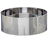 :De Buyer, 12x4.5cm Round Ring Mould - Stainless Steel, Diamètre 12 (Single)