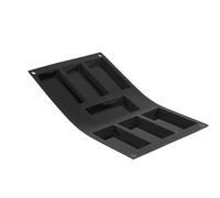 De Buyer 1976.03 Moul ' Flex Silicone Baking Mould - 7 Large Financier Rectangular Cakes