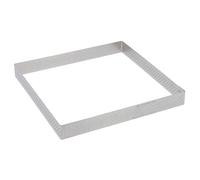 De Buyer 3099.23 Valrhona Perforated Circular Pastry Square 175 cm