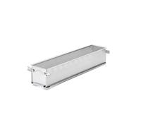 DE BUYER -3210.48 - Folding perforated stainless steel mould 49.5 x 8.5 x 9 cm