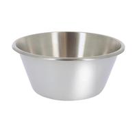 De Buyer 3250.28 Flat Bottom Pastry Bowl, Round Opened Edge, 28 cm Diameter