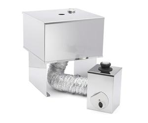 De Buyer 3441.00 Stainless Steel 2 Level Smoker