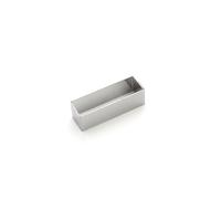 De Buyer 3943.08 Stainless Steel Rectangular Ring, Sharp Corners