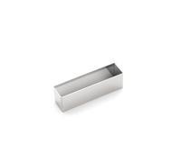 De Buyer 3943.10 Stainless Steel Rectangular Ring, Sharp Corners