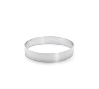 De Buyer 3989.24 Stainless Steel Round Ring, 4.5 cm High, 24 cm Diameter