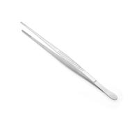 De Buyer 4238.30 Fine Stainless Steel Tweezers - 30.5 cm, Grey