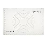 De Buyer 4937.60-Non-Stick Silicone Pastry Mat with Marks, 60 x 40 cm