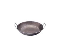 De Buyer - 5113.28 - Frying pan with 2 handles (serving pan) made of heavy iron steel - 28 cm