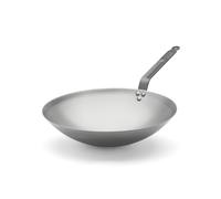 De Buyer 5114.35 Iron Steel Carbone Plus Wok For Induction Hob