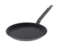 De Buyer 5303.24 Blue Steel Force Blue Pancake Pan, 2 mm Thick, 24 cm Diameter