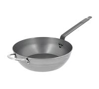De Buyer 5614.32 Mineral B Element Round Country Frying Pan, 32 cm Diameter
