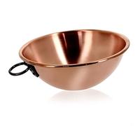 DE BUYER 6580.26 Copper White Bowl with Ring Diameter 26 Inches