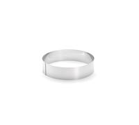 De Buyer - Circled Cutter - Stainless Steel - Height 4.5 cm - Diameter 14 cm, silver, 18 cm