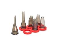 De Buyer - GARNIR Set: 6 tritan sockets with Holder - 16.5 x 8.5 x 7 cm -, Black