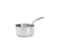 De Buyer Milady Saucepan with Cast Stainless Steel Handle 18 cm, Silver, 42.39 x 20.6 x 13.41 cm