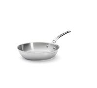 De Buyer Milady Stainless Steel Frying Pan with Handle, Silver
