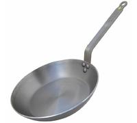 De Buyer Mineral B Black Iron Induction Frying Pan 240mm Silver Colour