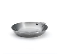 De Buyer Mineral B Frying Pan with Detachable Element, 24 cm, Steel, Silver, 35.61 x 27.99 x 8.41 cm