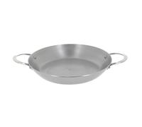 DE BUYER Paella Pan, 32 cm, Silver