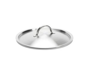 De Buyer - PRIM'APPETY Brushed Stainless Steel lid - 32 cm - PFAS Free, Durable 18/10 Stainless Steel, Comptabile with the Entire PRIM'APPETY Range, Various diameters Available, from 14 to 36 cm,