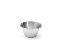 De Buyer Professional - Flat bottom pastry bowl, round opened edge, Diamètre 16 cm