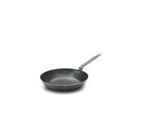 DE BUYER - Round frying pan LA LYONNAISE in blued steel sheet - Diameter 24 cm -, Blue