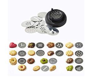 De Buyer Special Shortbread Biscuit Kit for Le Tube (13 Discs)
