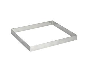De Buyer Square Ring for Baking - Made of Stainless Steel - 200x200x20mm