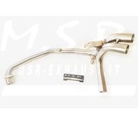 DE-CAT EXHAUST MSR MOTORCYCLE DUCATI MONSTER S2R 1000