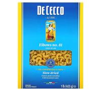 De Cecco, Elbows No. 81, 1 lb (453 g)