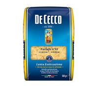 De Cecco Farfalle No.93 Pasta, 500g - Premium Italian Pasta, Bronze Cut, Slow Dried