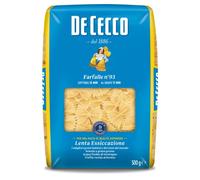 De Cecco Farfalle Pasta 500 g (Pack of 5)