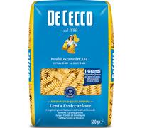 De Cecco Fusilli Semolina of Hard Wheat Bronze Drawn Packaging 500g