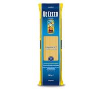 De Cecco Linguine n.7 Semolina pasta of Durum Wheat, Pack of 6 x 500 g
